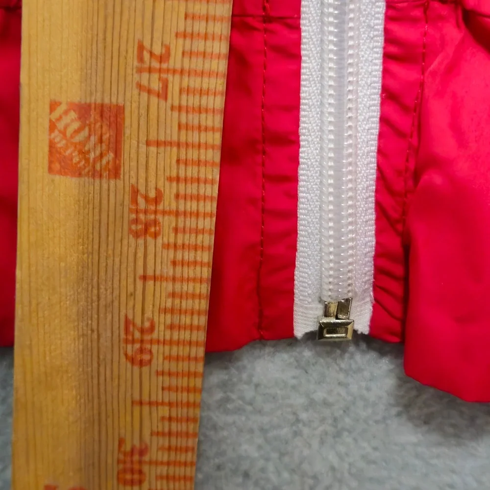 RSVLTS The Roosevelts Mens XL Windbreaker Jacket Red‎ White Blue USA Colorblock